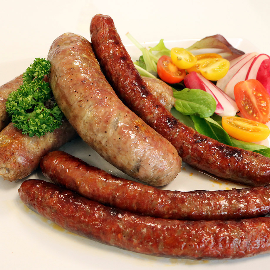 Saucisses et merguez en boyaux naturels - GBB Boyaux Bretons